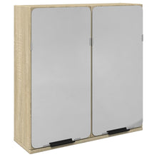 Badkamerspiegelkast 64,5x20x66,5 cm bewerkt hout sonoma eiken