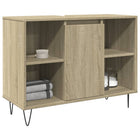Bathroom cabinet 80x33x60 cm engineered wood Sonoma oak colour