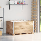 Palletopzetranden massief grenenhout 3 stuks