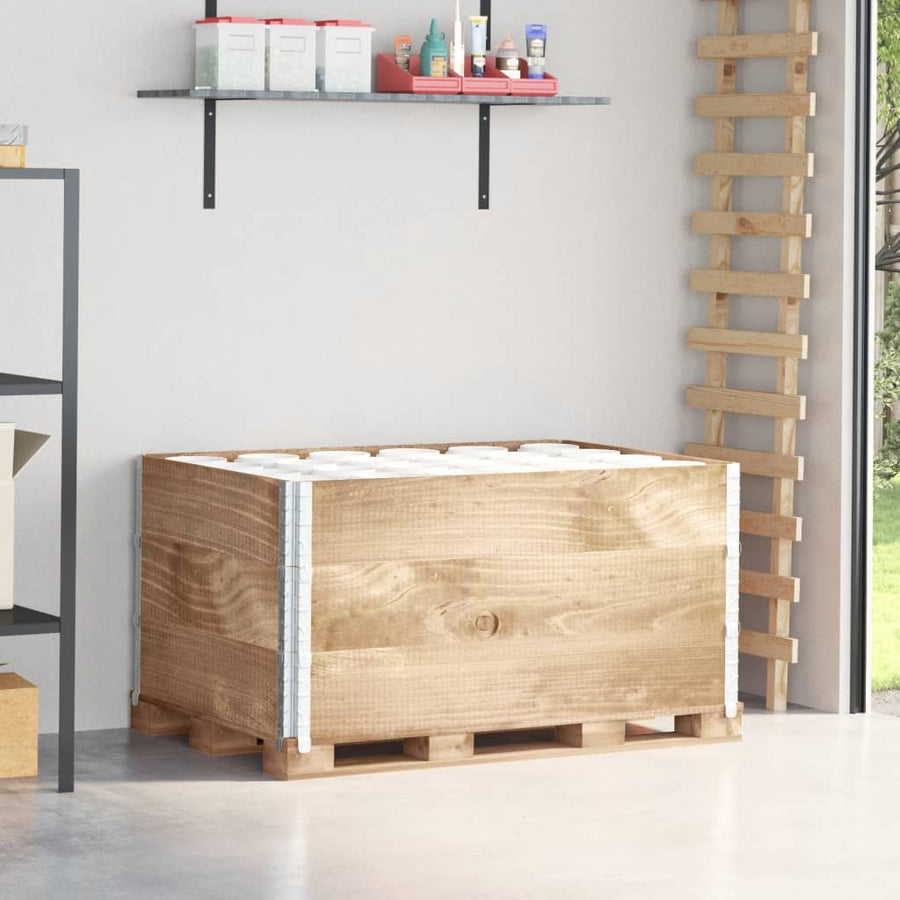 Palletopzetranden Massief Grenenhout 3