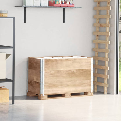Palletopzetranden Massief Grenenhout 3