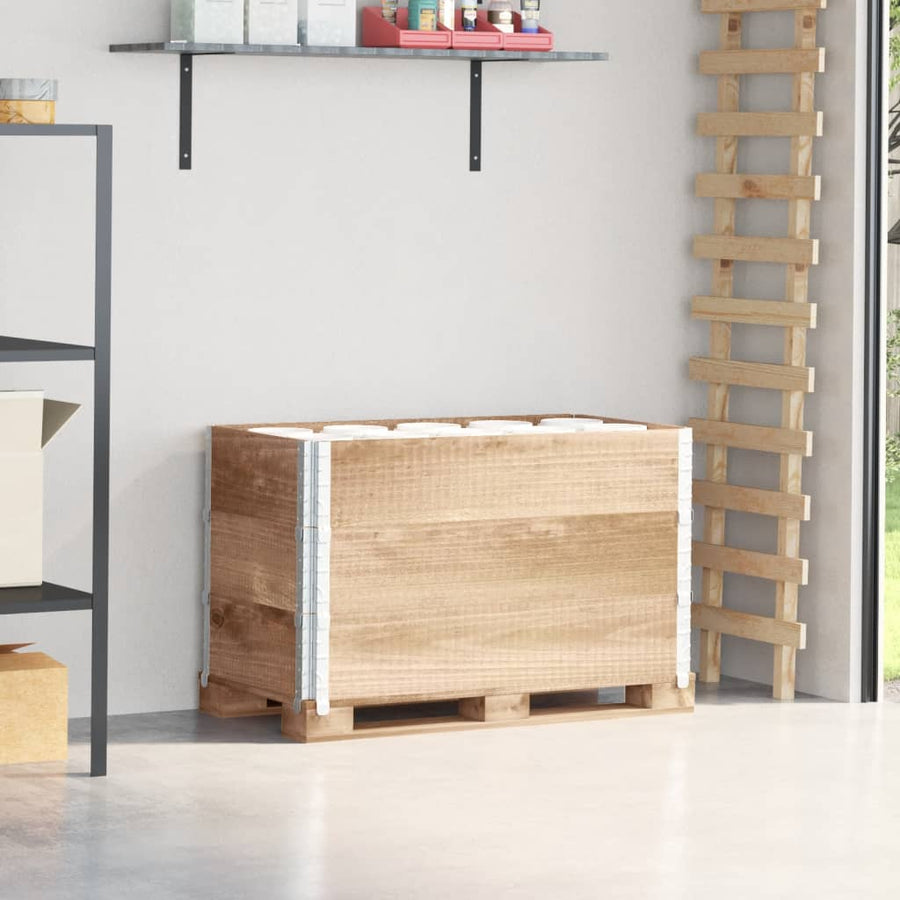 Palletopzetranden Massief Grenenhout 3