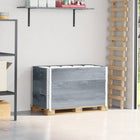 Palletopzetranden massief grenenhout