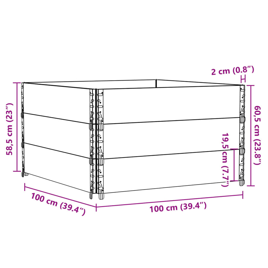 Palletopzetranden Massief Grenenhout 3