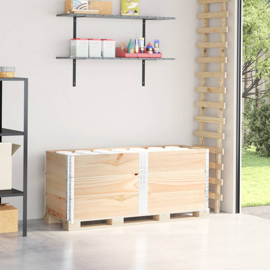 Palletopzetranden Massief Grenenhout 3