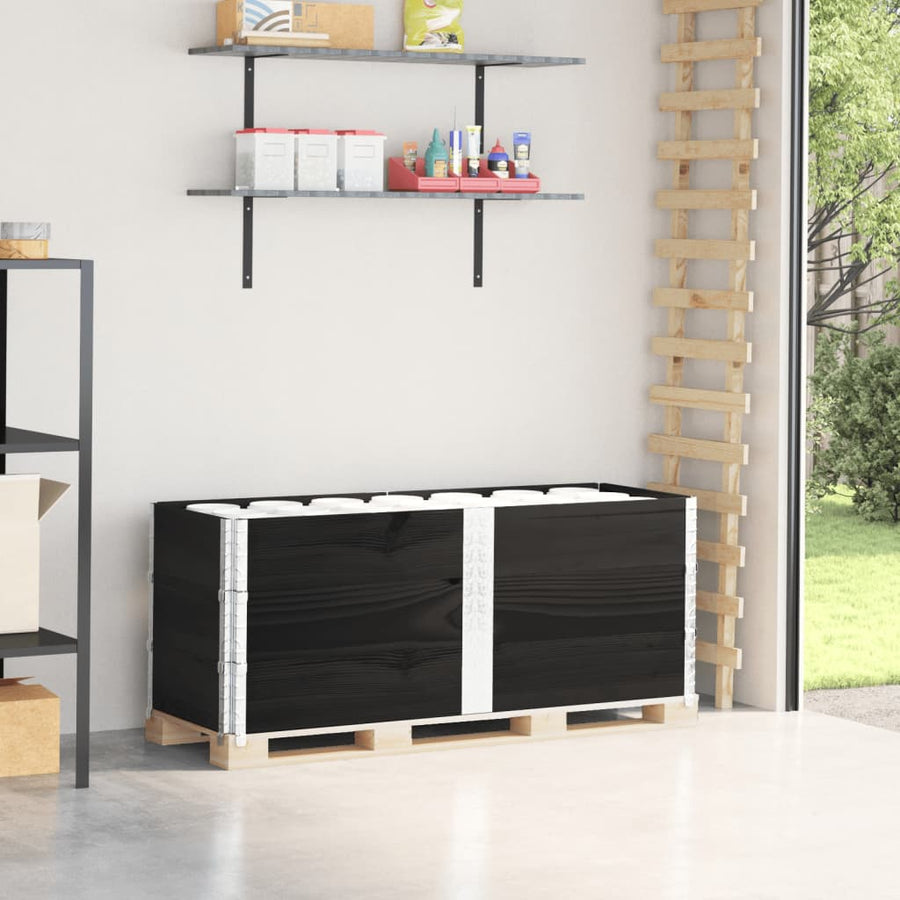 Palletopzetranden Massief Grenenhout 3