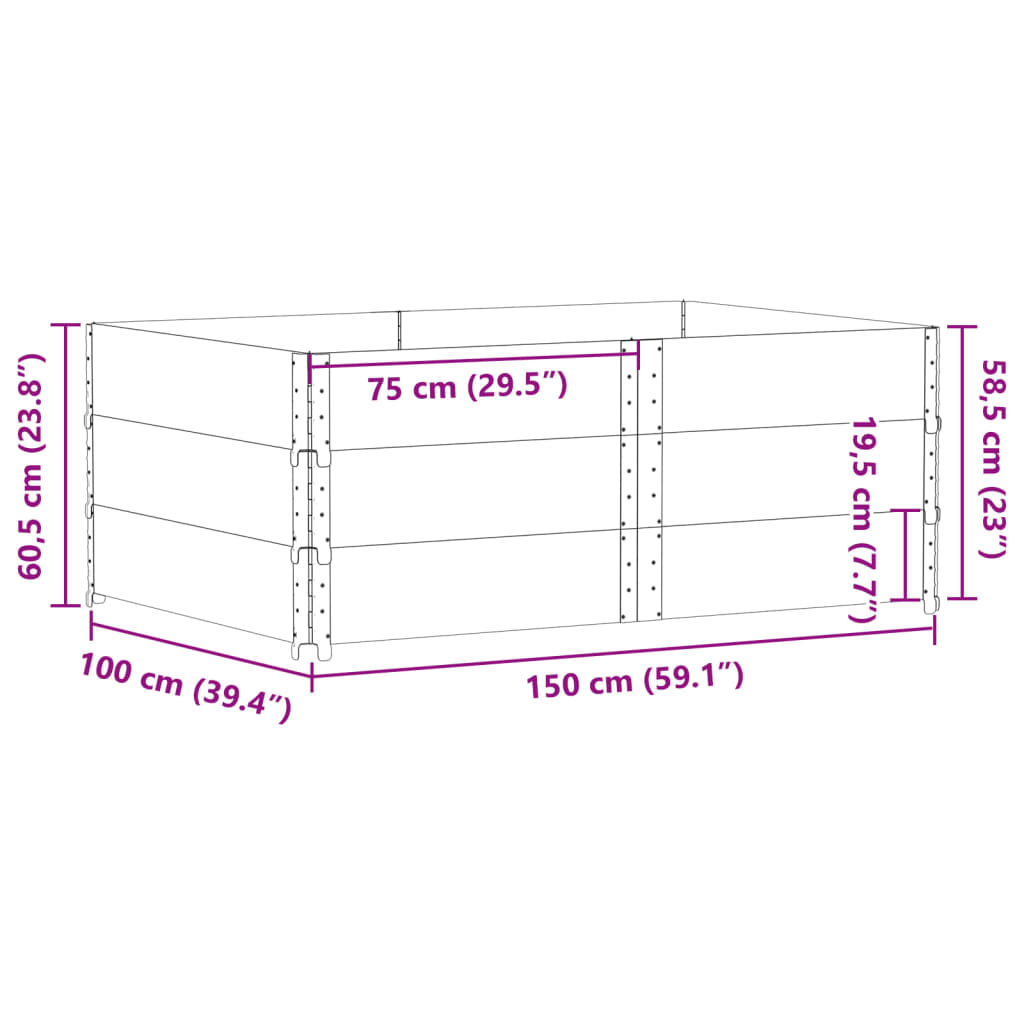 Palletopzetranden Massief Grenenhout 3