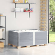 Palletopzetranden massief grenenhout 3 stuks