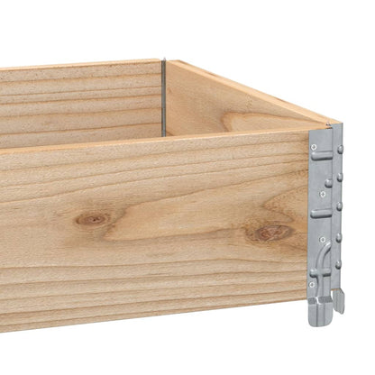 Plantenbak 100X50 Cm Massief Grenenhout 100 x 50 x 21.5 cm