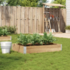 Planter 100x50 cm Solid Pine Wood 100 x 50 x 21.5 cm