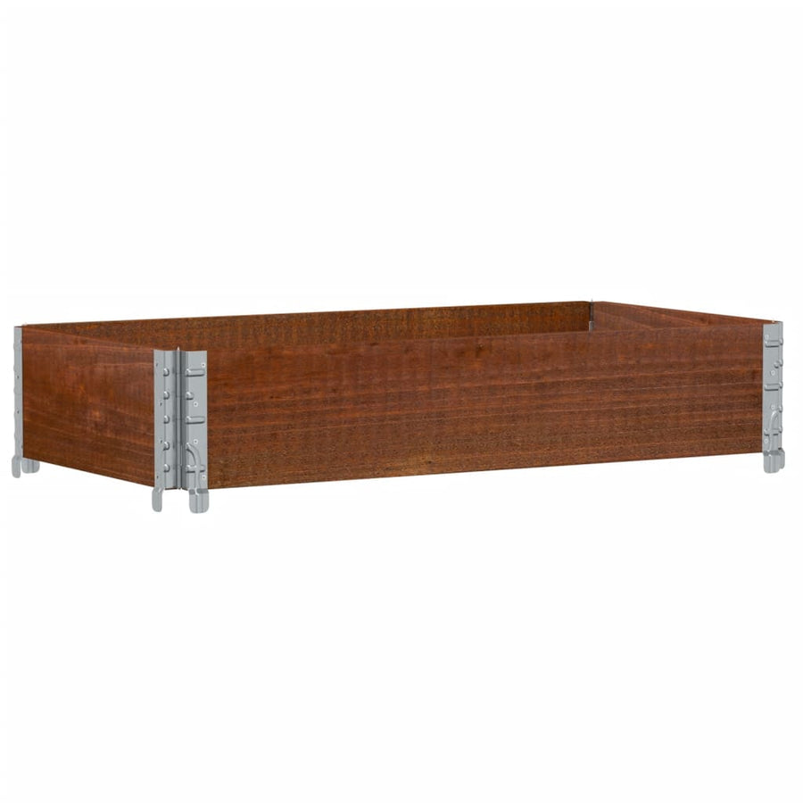 Plantenbak 100X50 Cm Massief Grenenhout Bruin 100 x 50 x 21.5 cm