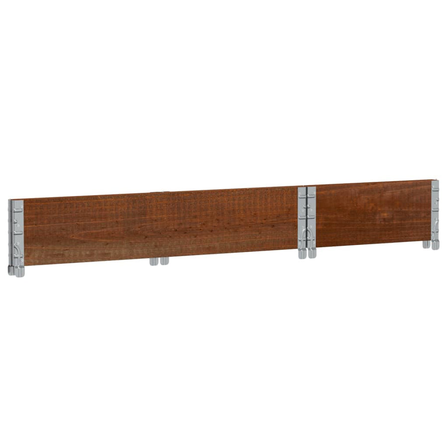 Plantenbak 100X50 Cm Massief Grenenhout Bruin 100 x 50 x 21.5 cm