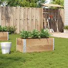 Planter 100x50 cm Solid Pine Wood 100 x 50 x 41 cm