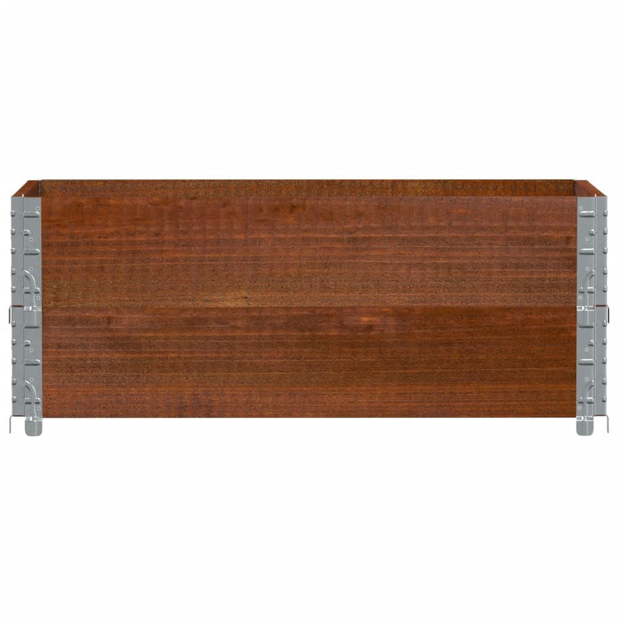 Plantenbak 100X50 Cm Massief Grenenhout Bruin 100 x 50 x 41 cm