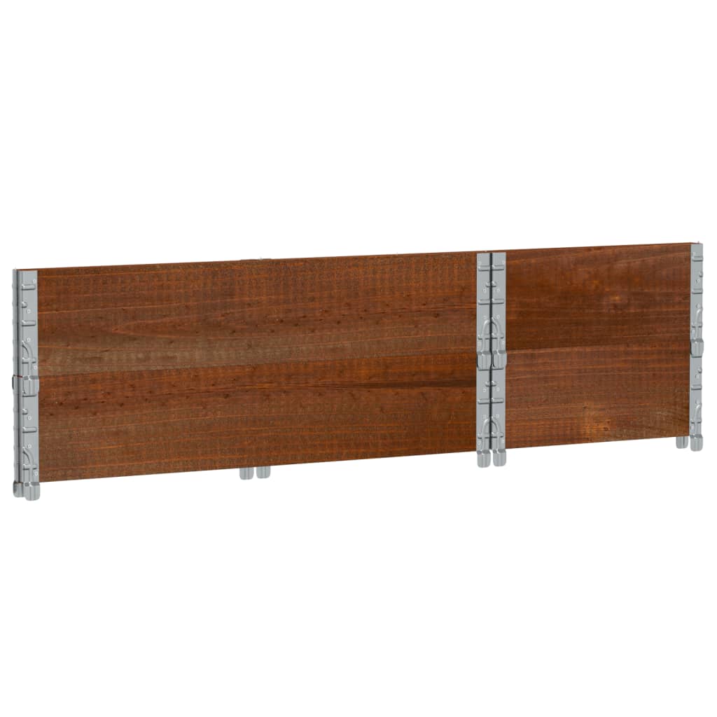 Plantenbak 100X50 Cm Massief Grenenhout Bruin 100 x 50 x 41 cm