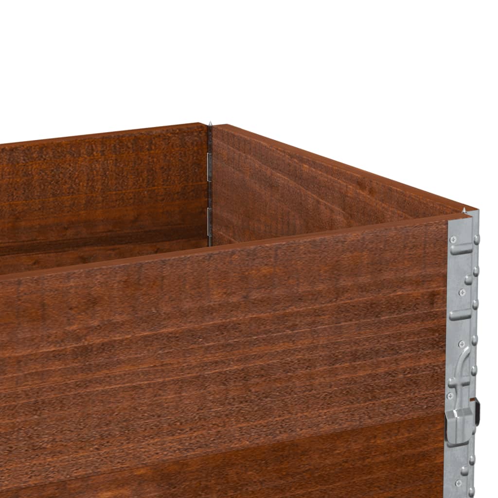 Plantenbak 100X50 Cm Massief Grenenhout Bruin 100 x 50 x 41 cm