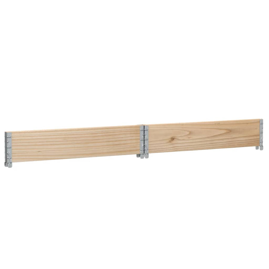 Plantenbak 100X100 Cm Massief Grenenhout 100 x 100 x 21.5 cm