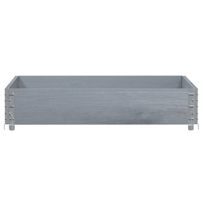 Plantenbak 100X100 Cm Massief Grenenhout 100 x 100 x 21.5 cm