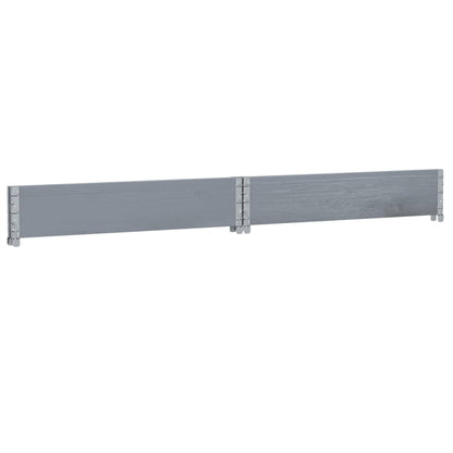 Plantenbak 100X100 Cm Massief Grenenhout 100 x 100 x 21.5 cm