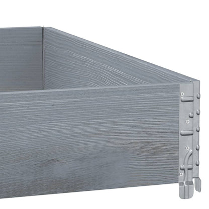 Plantenbak 100X100 Cm Massief Grenenhout 100 x 100 x 21.5 cm