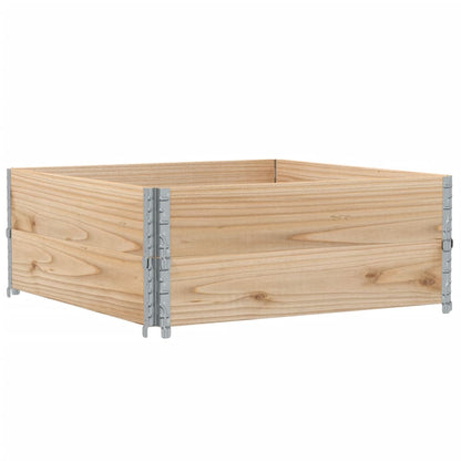 Plantenbak 100x100 cm massief grenenhout