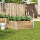 Planter box 100x100 cm solid pine wood