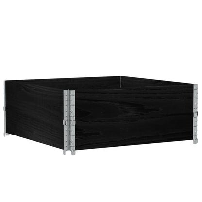 Plantenbak 100X100 Cm Massief Grenenhout 100 x 100 x 41 cm