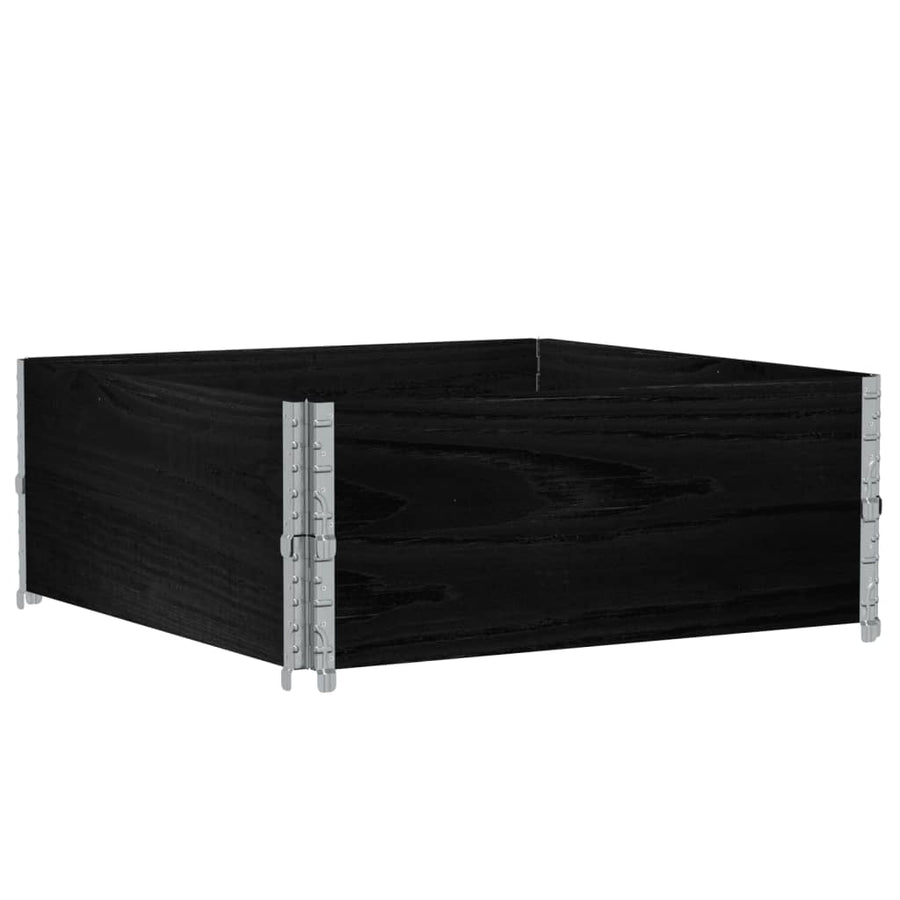 Plantenbak 100X100 Cm Massief Grenenhout 100 x 100 x 41 cm