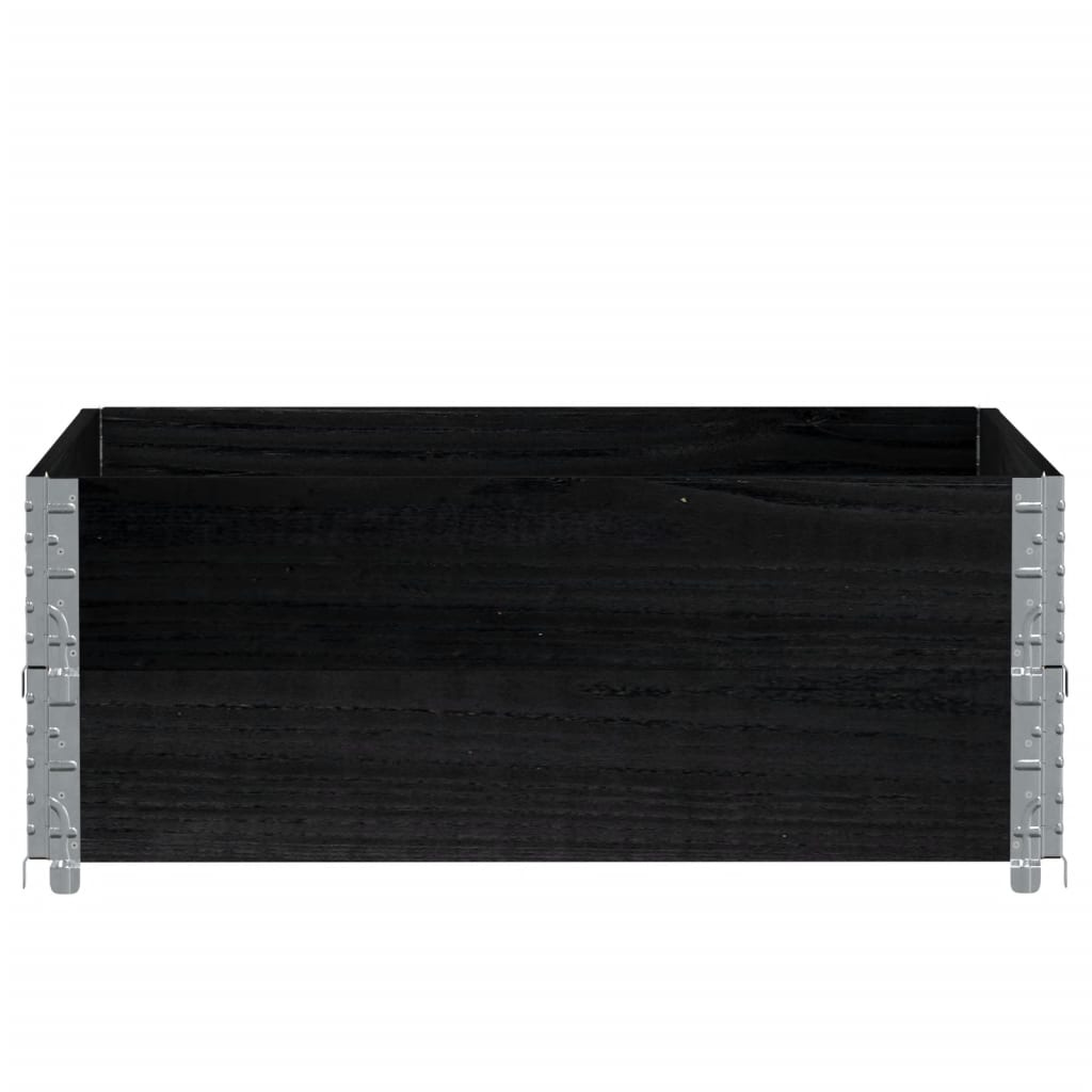 Plantenbak 100X100 Cm Massief Grenenhout 100 x 100 x 41 cm
