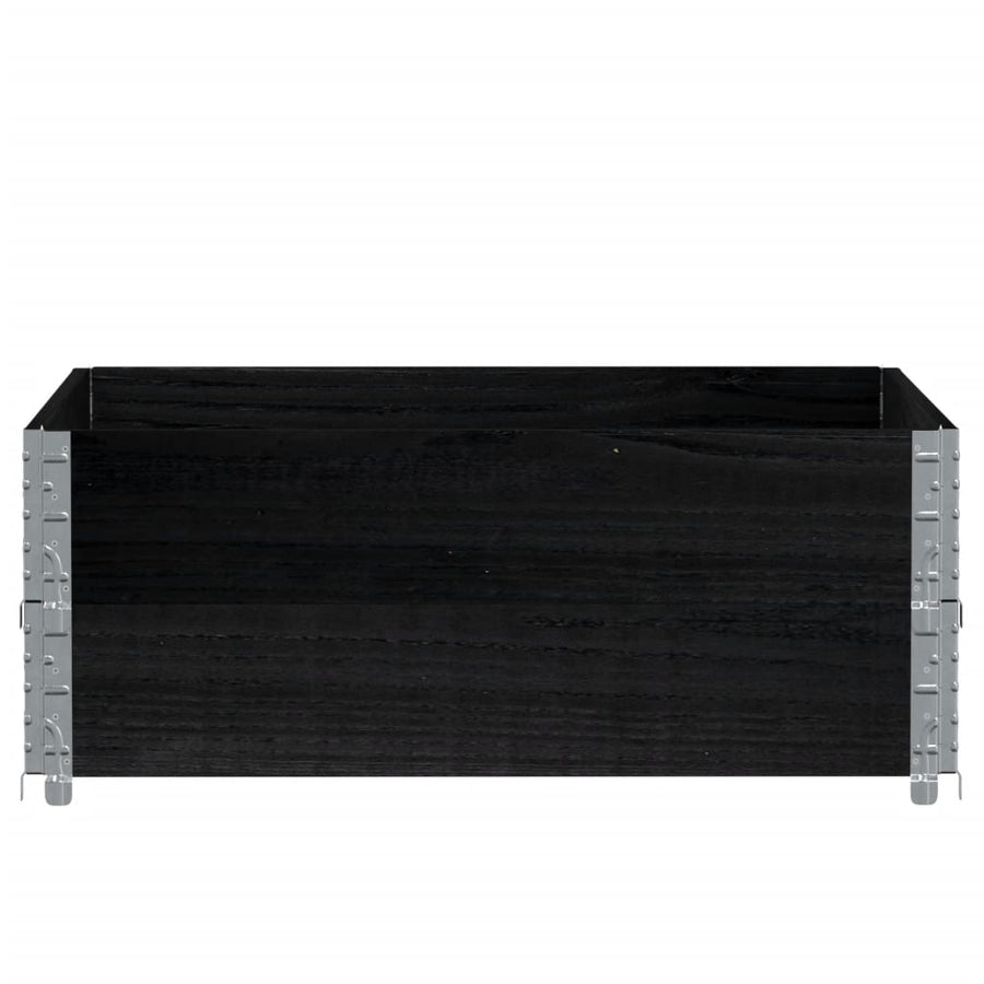 Plantenbak 100X100 Cm Massief Grenenhout 100 x 100 x 41 cm