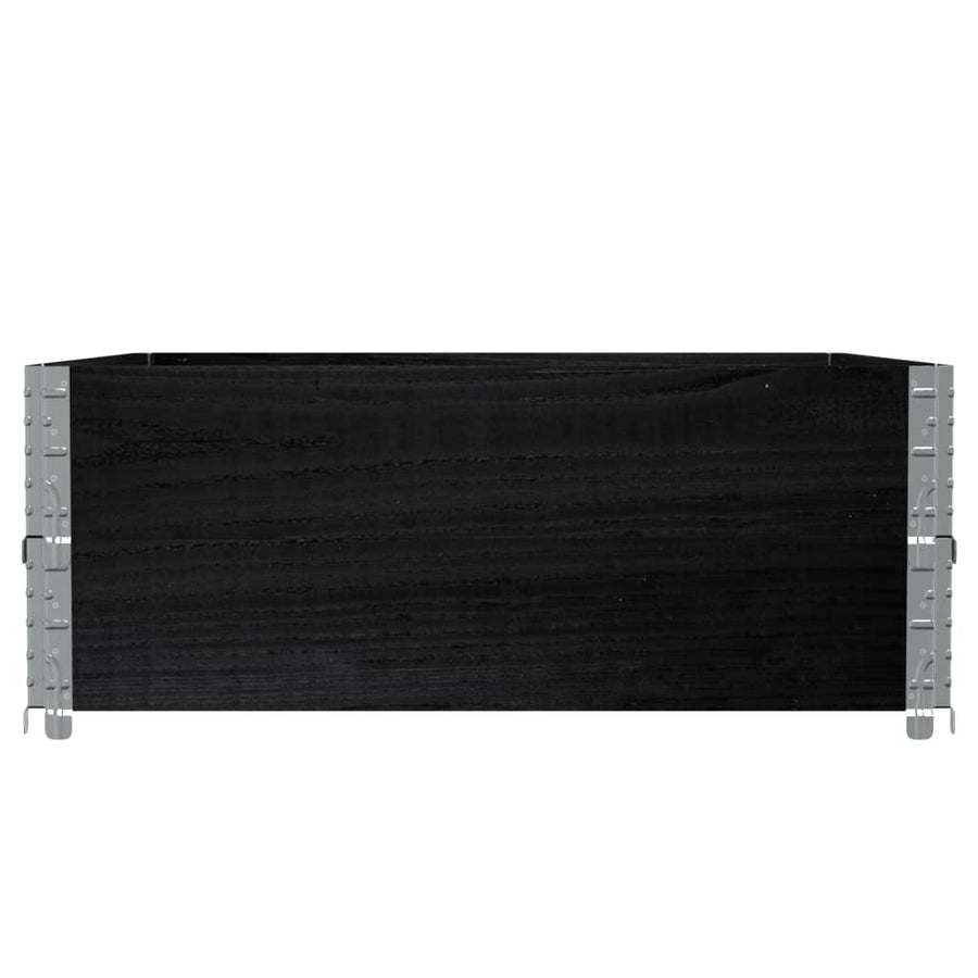 Plantenbak 100X100 Cm Massief Grenenhout 100 x 100 x 41 cm