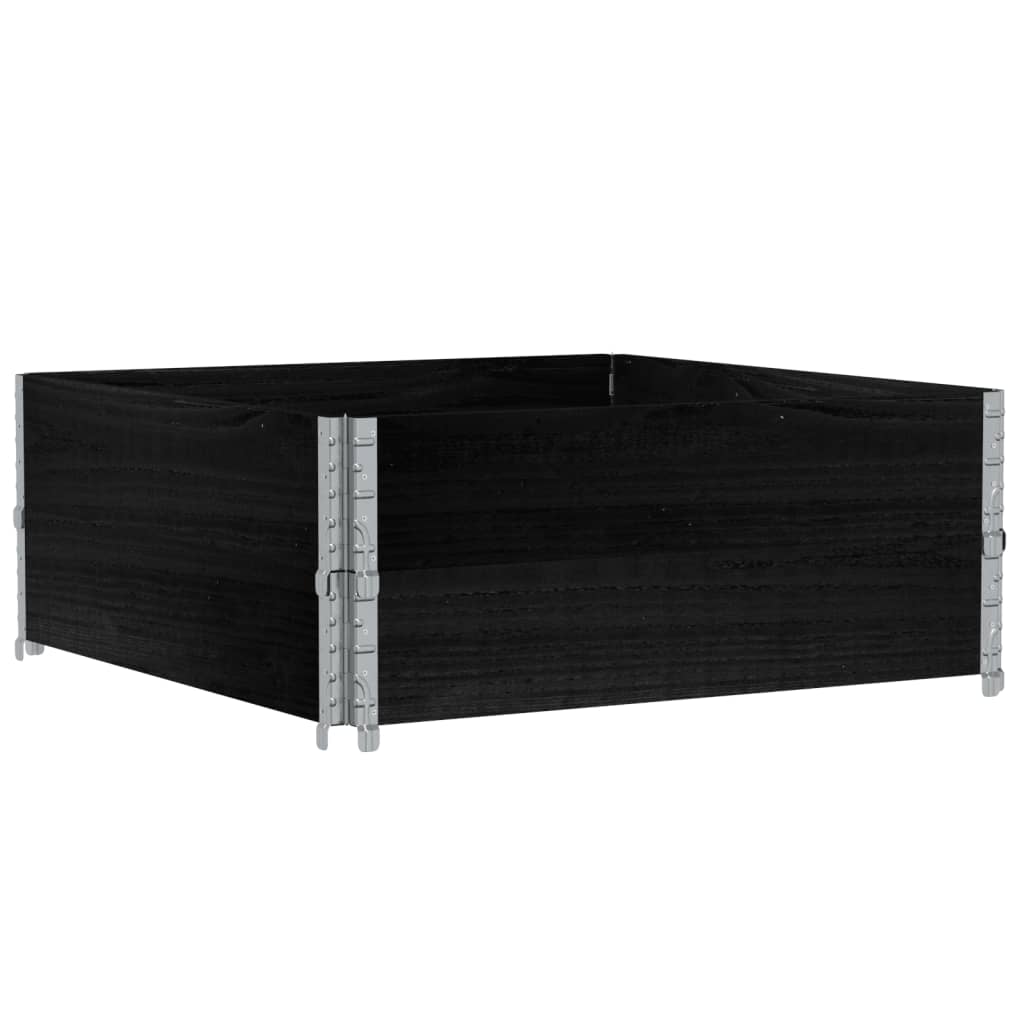 Plantenbak 100X100 Cm Massief Grenenhout 100 x 100 x 41 cm