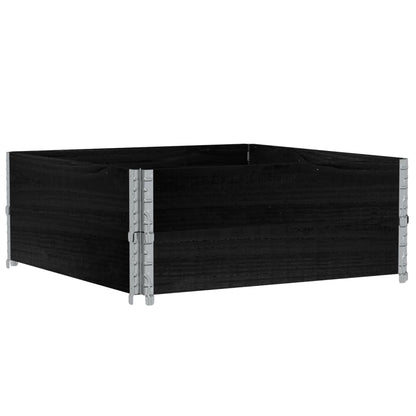Plantenbak 100X100 Cm Massief Grenenhout 100 x 100 x 41 cm
