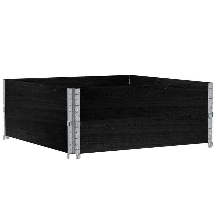 Plantenbak 100X100 Cm Massief Grenenhout 100 x 100 x 41 cm