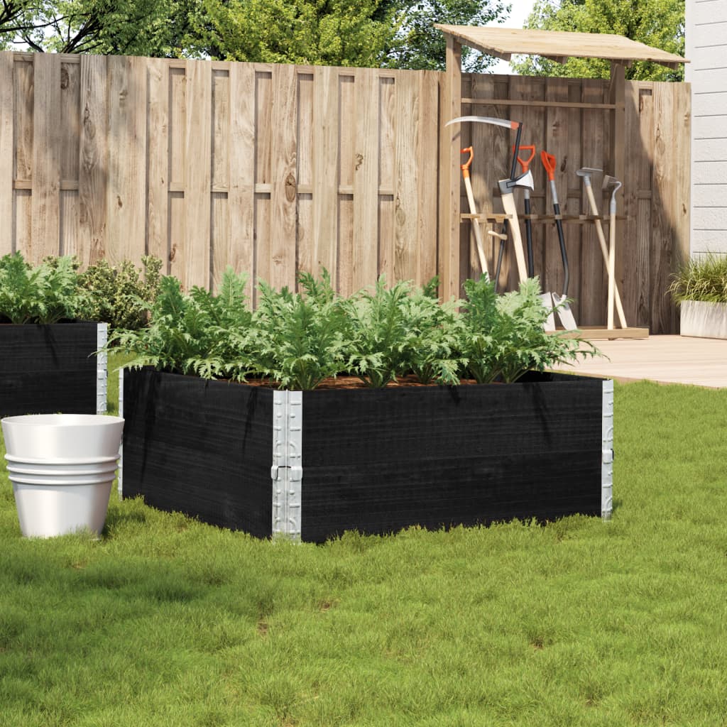 Plantenbak 100X100 Cm Massief Grenenhout 100 x 100 x 41 cm