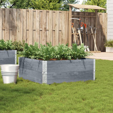 Plantenbak 100X100 Cm Massief Grenenhout 100 x 100 x 41 cm