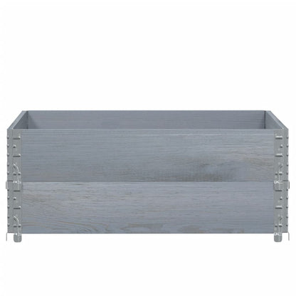 Plantenbak 100X100 Cm Massief Grenenhout 100 x 100 x 41 cm