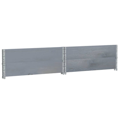 Plantenbak 100X100 Cm Massief Grenenhout 100 x 100 x 41 cm