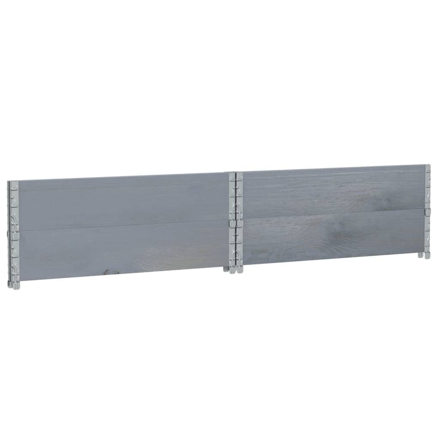 Plantenbak 100X100 Cm Massief Grenenhout 100 x 100 x 41 cm