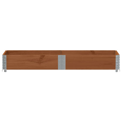 Plantenbak 150X50 Cm Massief Grenenhout Bruin 150 x 50 x 21.5 cm