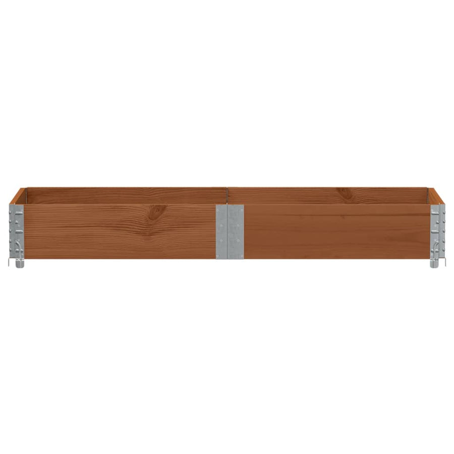 Plantenbak 150X50 Cm Massief Grenenhout Bruin 150 x 50 x 21.5 cm