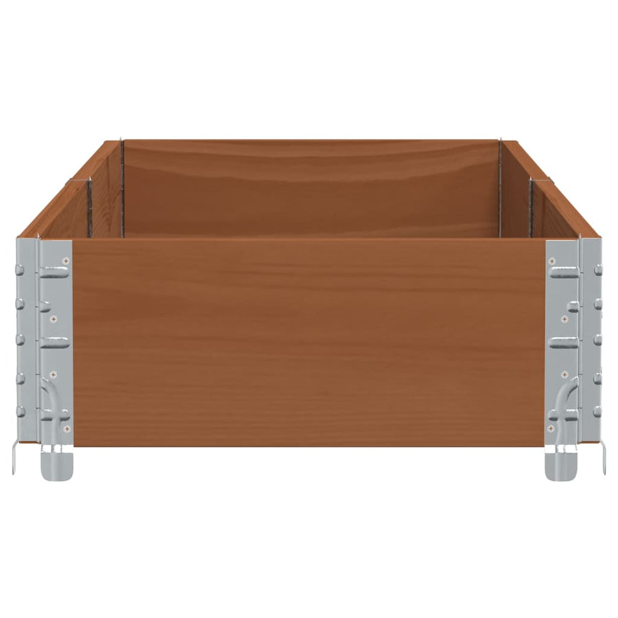 Plantenbak 150X50 Cm Massief Grenenhout Bruin 150 x 50 x 21.5 cm