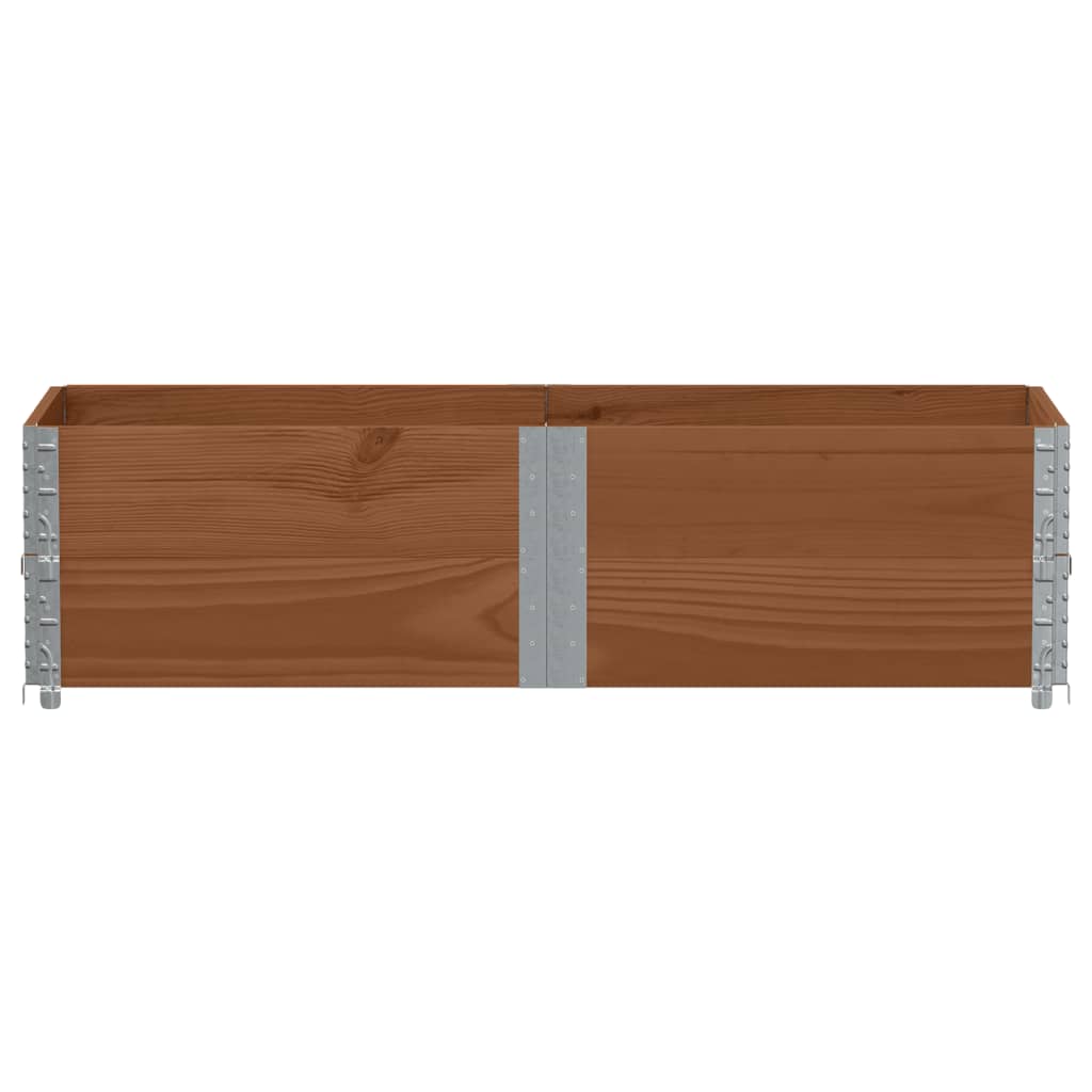 Plantenbak 150X50 Cm Massief Grenenhout Bruin 150 x 50 x 41 cm