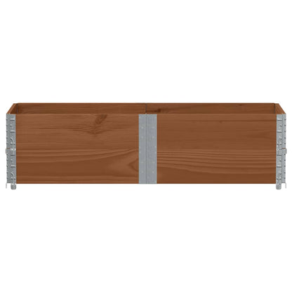 Plantenbak 150X50 Cm Massief Grenenhout Bruin 150 x 50 x 41 cm