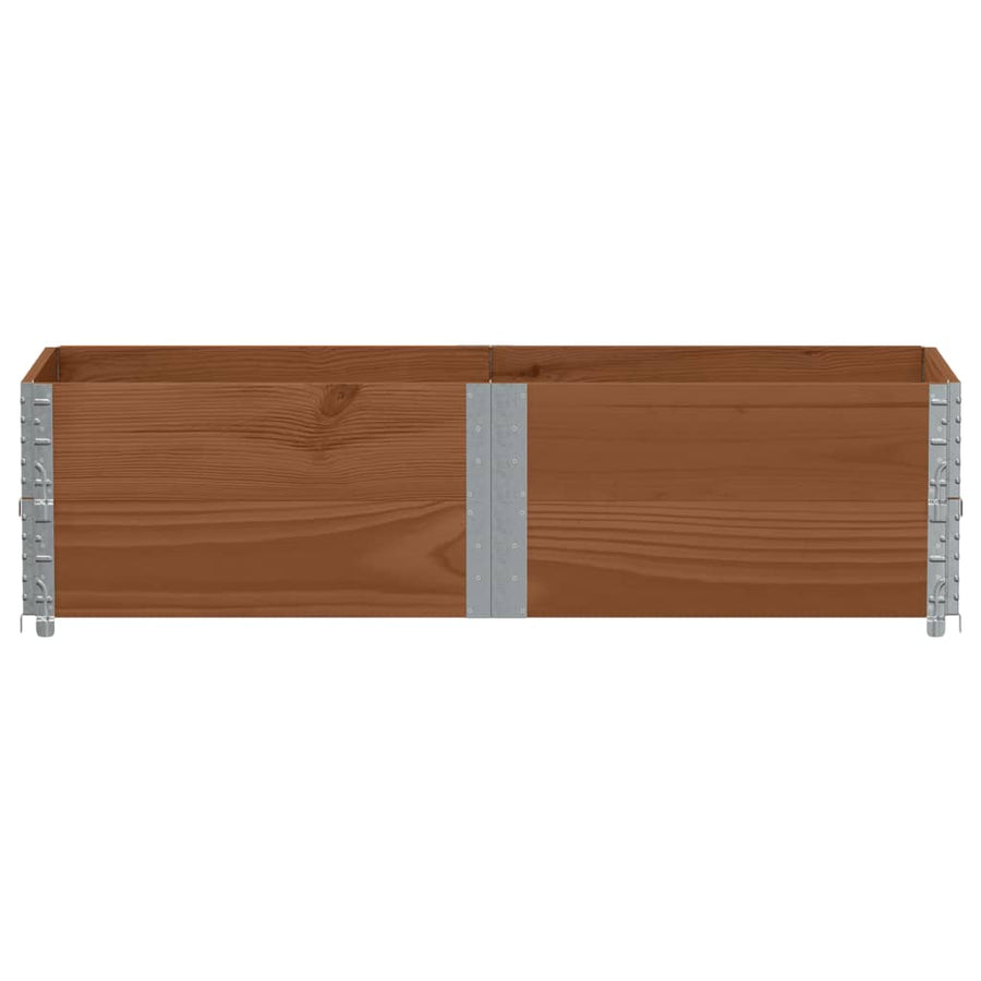 Plantenbak 150X50 Cm Massief Grenenhout Bruin 150 x 50 x 41 cm