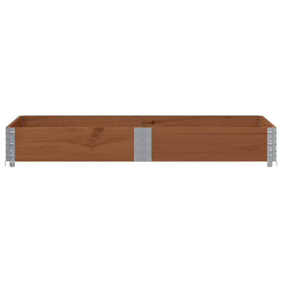 Plantenbak 150x100 cm massief grenenhout bruin