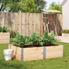 Planter 150x100 cm solid pine
