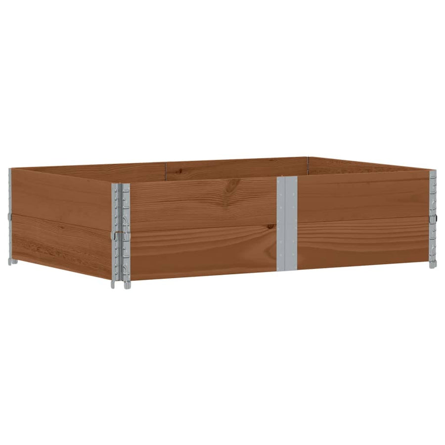 Plantenbak 150X100 Cm Massief Grenenhout Bruin 150 x 100 x 41 cm