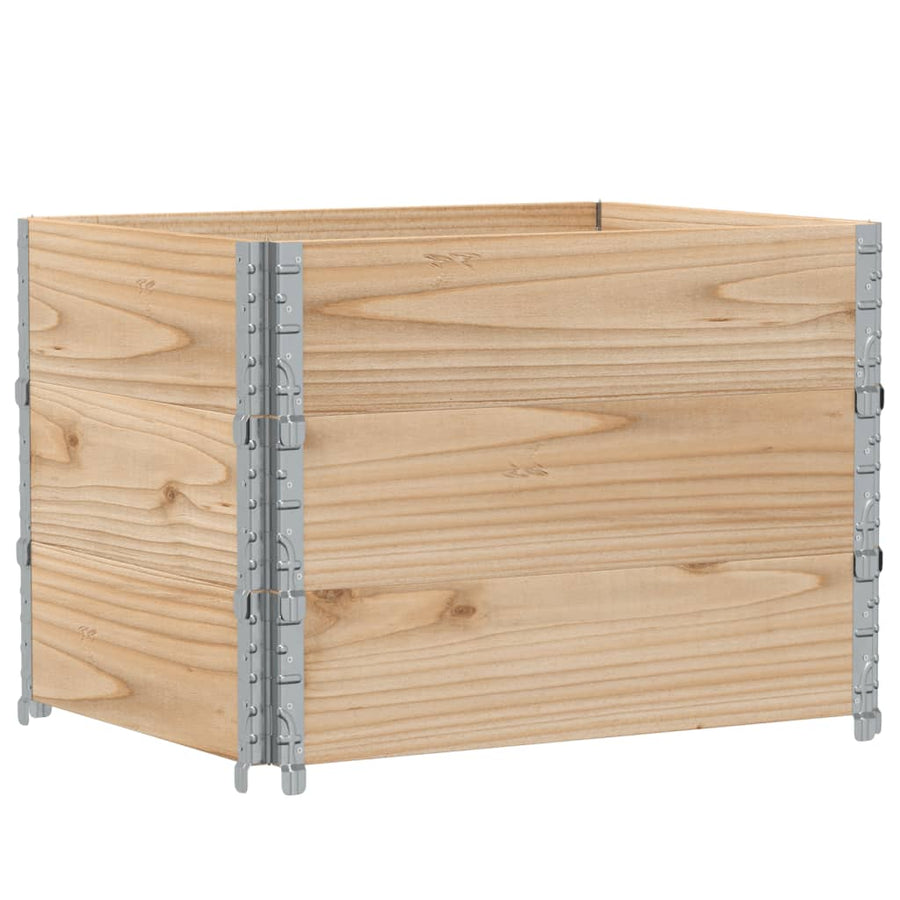 Plantenbak 80X60 Cm Massief Grenenhout 80 x 60 x 60.5 cm