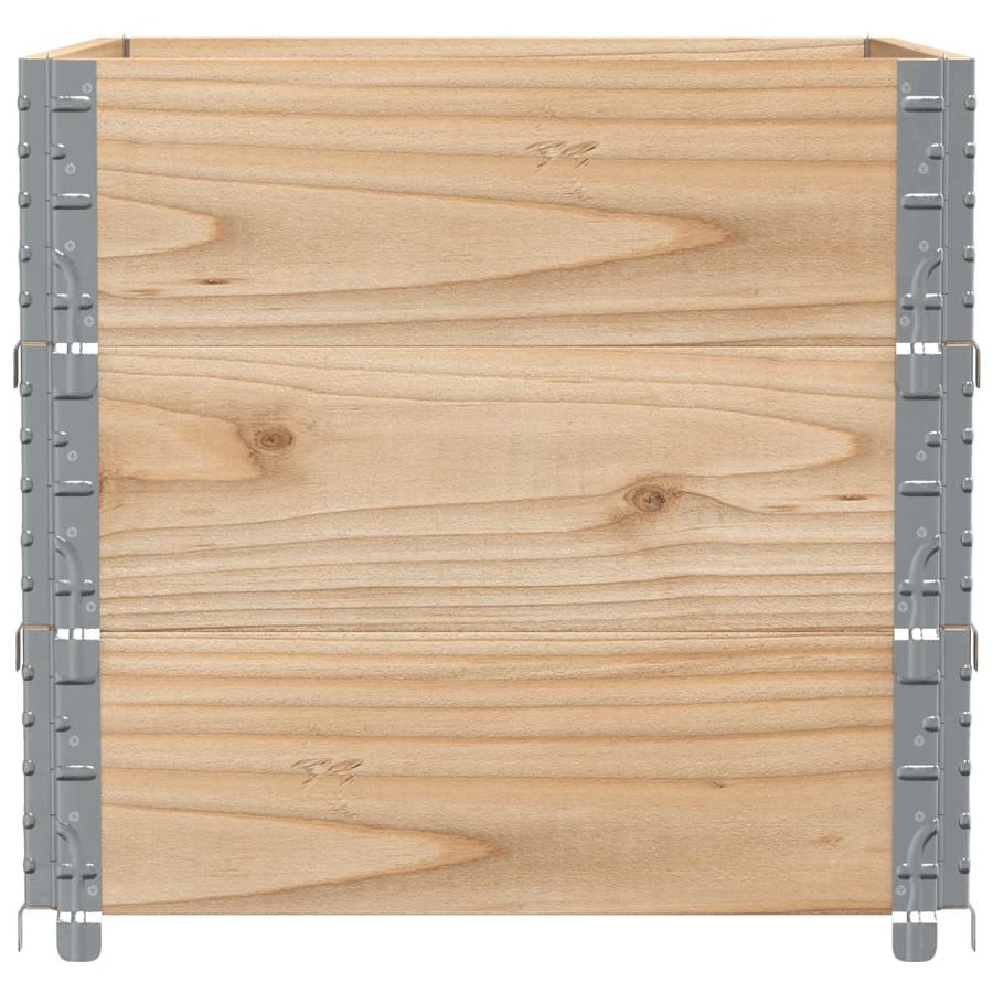 Plantenbak 80X60 Cm Massief Grenenhout 80 x 60 x 60.5 cm